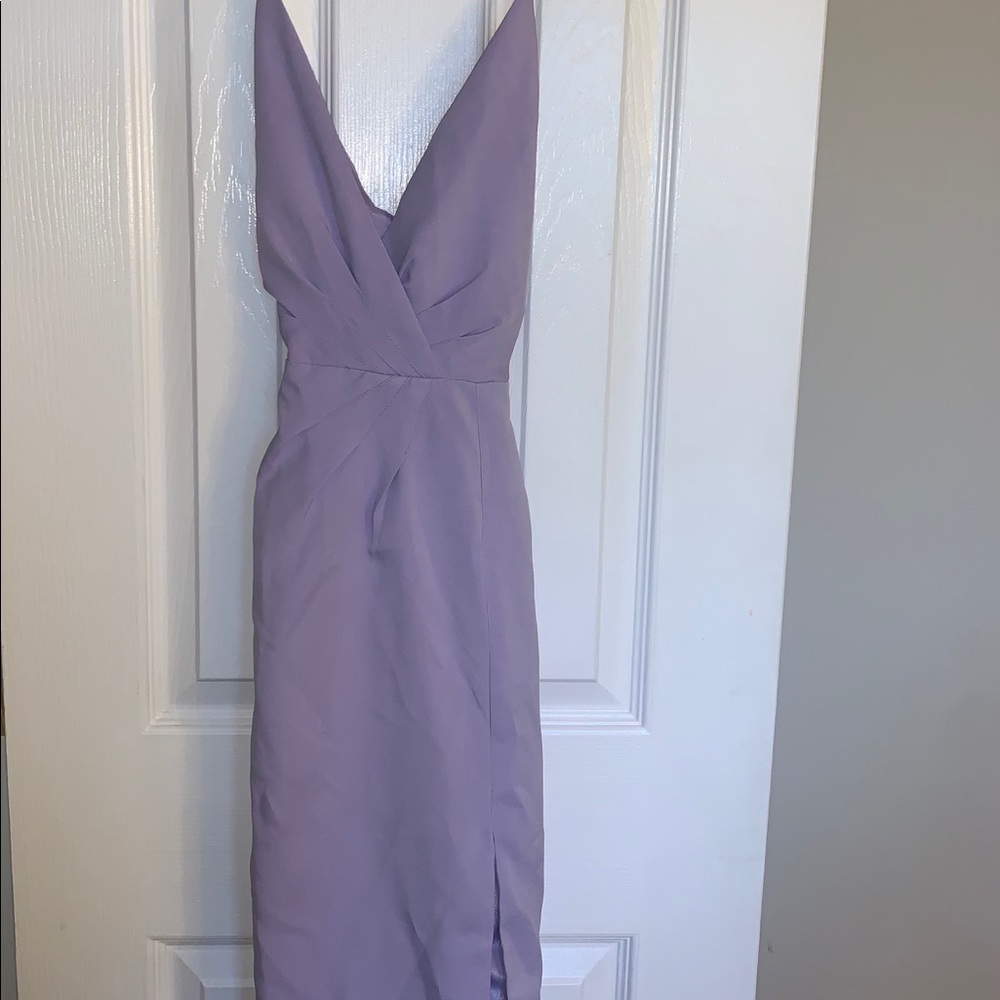 DO+BE Lavender MIDI Dress w/ Slit